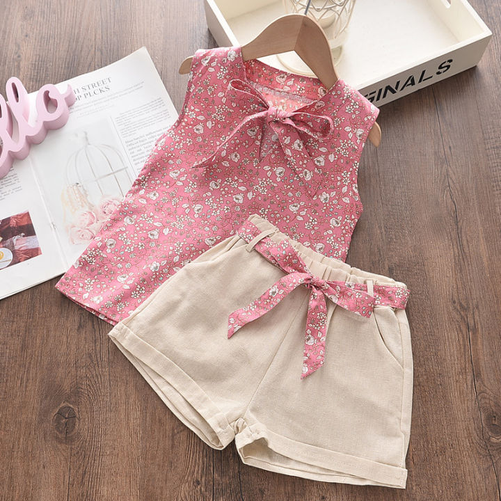 New%20Summer%20Baby%20Girls%20Clothes%20Children%20Sleeveless%20Vest%20Shorts%202Pcs/Sets%20Toddler%20Clothing%20Infant%20Fashion%20Costume%20Kids%20Tracksuits%20-%20Image%204