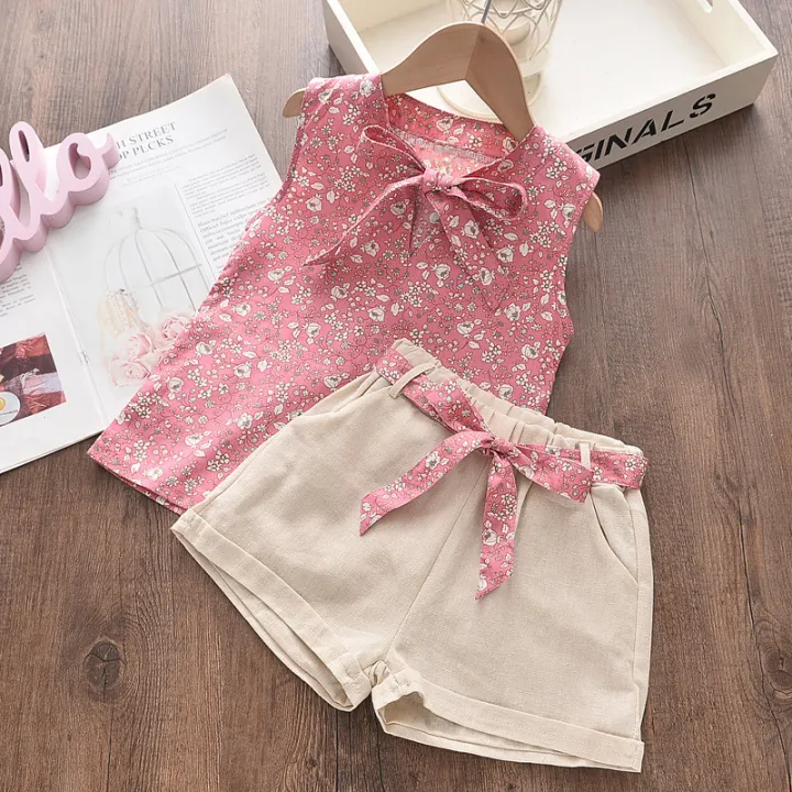 New%20Summer%20Baby%20Girls%20Clothes%20Children%20Sleeveless%20Vest%20Shorts%202Pcs/Sets%20Toddler%20Clothing%20Infant%20Fashion%20Costume%20Kids%20Tracksuits%20-%20Image%204
