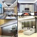 5 Meter Neon Flexible LED Light Strip Home Decor 12v - IP65 waterproof  - Adapter not included. 
