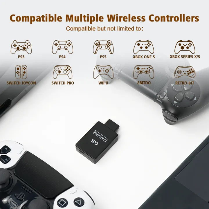 Retroscaler%20BlueRetro%20Wireless%20Game%20Controller%20Adapter%20for%203DO%20FZ-1%20FZ-10%20Consoles%20for%20Gamesir%20T4%20Pro%20PS4%20PS5%208Bitdo%20Controllers%20-%20Image%204