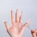 50pcs Disposable Latex Finger Cover Rubber Non-slip Anti-static Finger Cots Fingertips Protector Gloves Nail Art Tool.