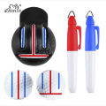 Golf Marker Hand Tools with pens Golfing Marker Tool Alignment Kit with Marker Pen Golfs Balls Drawing Line Tool Golf Accessorie. 
