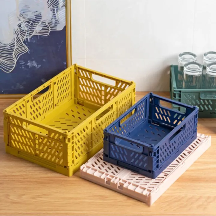 Collapible Container Creative Collapsible Storage Box Home Storage Supplies Utility Cosmetic ...