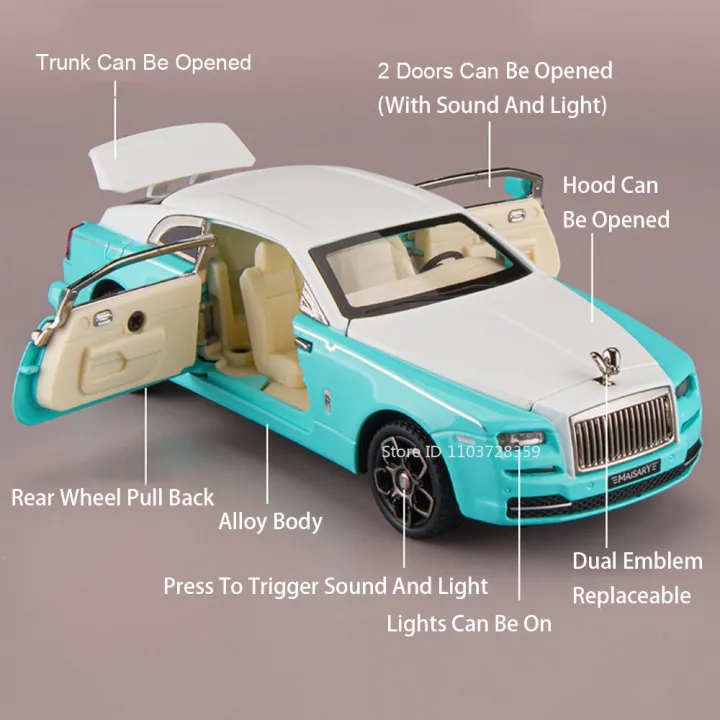 1:32%20Rolls-royce%20Mansory%20Wraith%20Toy%20Model%20Cars%20Alloy%20Diecast%20Spectre%20Vehicles%20Sound%20Light%20Doors%20Opened%20Pull%20Back%20for%20Boys%20Gifts%20-%20Image%202