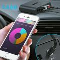 B21 NFC Bluetooth Music Receiver Car Hands Free Support USB Flash Drive Playback Dual Output One Tow Two Audio Receiver 3.5 AUX.