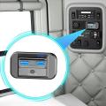 RV USB Outlet QC3.0 Motorcycle USB Fast Charger 2 Ports DC 12-24V 66W Quick Charger Socket Panel RV Phone Charger Outlet for RV. 