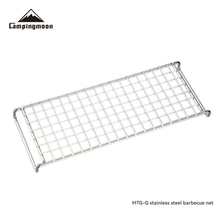 CAMPINGMOON%20MTG-G%20Camping%20Equipment%20Barbecue%20G-net%20Small%20and%20Lightweight%20Grill%20with%20304%20Stainless%20Steel%20Barbecue%20Net%20-%20Image%206