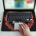 3 Pieces, 1 Piece Spare, Fearless Use, PVC Laptop Skin, Easy to Use, No Residue Stickers, For 12-15.6 Laptop - Themes. 