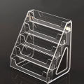 Acrylic Display Riser Stand Shelf Clear Perfume Holder Desktop Organizer for Figures Toys - Desktop Decoration Showcase. 