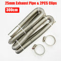 300CM Air Diesel Parking Heater Stainless Steel Exhaust Pipe Tube Gas Vent Hose for Eberspacher Webasto Car Heater Parts.
