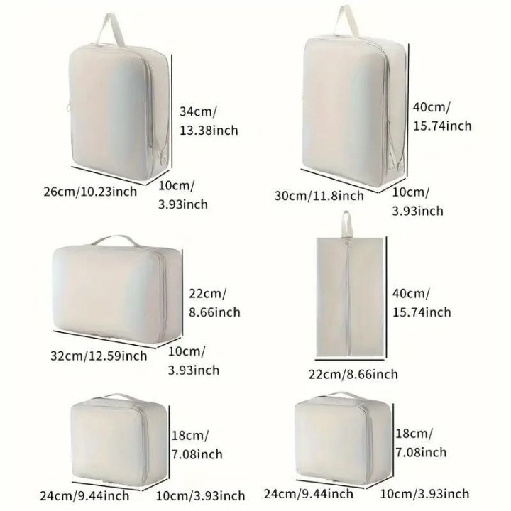6%20pcs%20Travel%20Compression%20Packing%20Cubes%20Luggage%20Bag%20Handheld%20Clothes%20Storage%20Bag%20Portable%20Suitcase%20Expandable%20Saver%20Space%20Bag%20-%20Image%205