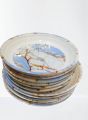 peck of 12 Dinner plates  6  small or 6 midium good quality. 