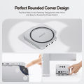PULWTOP Mac Mini M4 Dock with 4TB SSD Enclosure, HDMI 4K 60Hz, USB A 2.0, SD/TF, Audio for Mac Mini M6, M5 Pro, M4/ M4 Pro. 