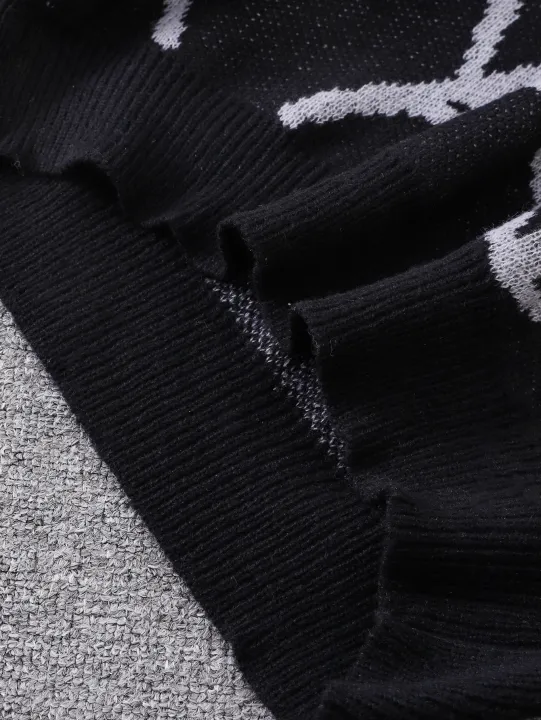 New%20Popular%20Autumn%20and%20Winter%20Spider%20Web%20Jacquard%20Pattern%20Pullover%20Sweater%20Casual%20Round%20Neck%20Knitted%20Men's%20Pullover%20-%20Image%206