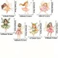1Set Fairylady Paper Banner Cartoon Fairy HB Letter Hanging Banners For Fairy Wedding Birthday Celebration Party Wall Decoration. 