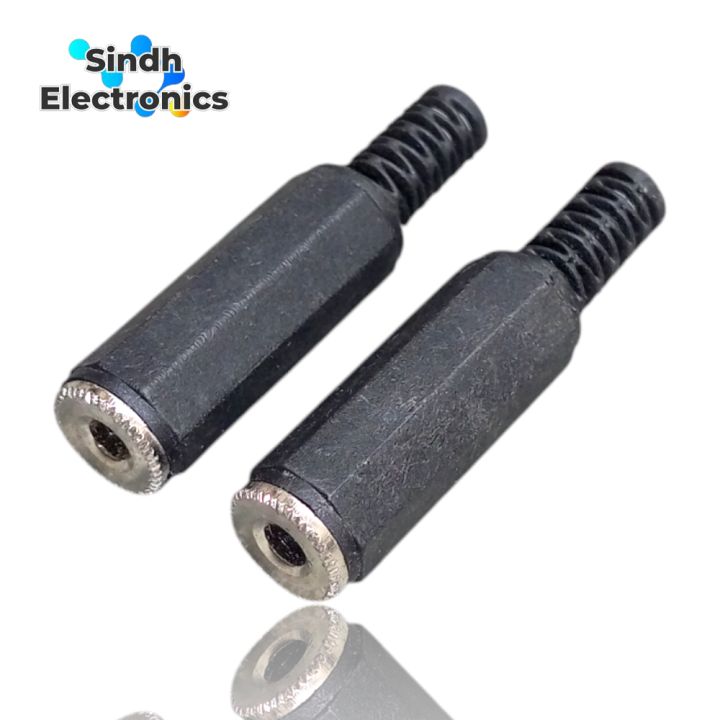 2PCS - 3.5mm Female Aux Audio Jack Plug Jack