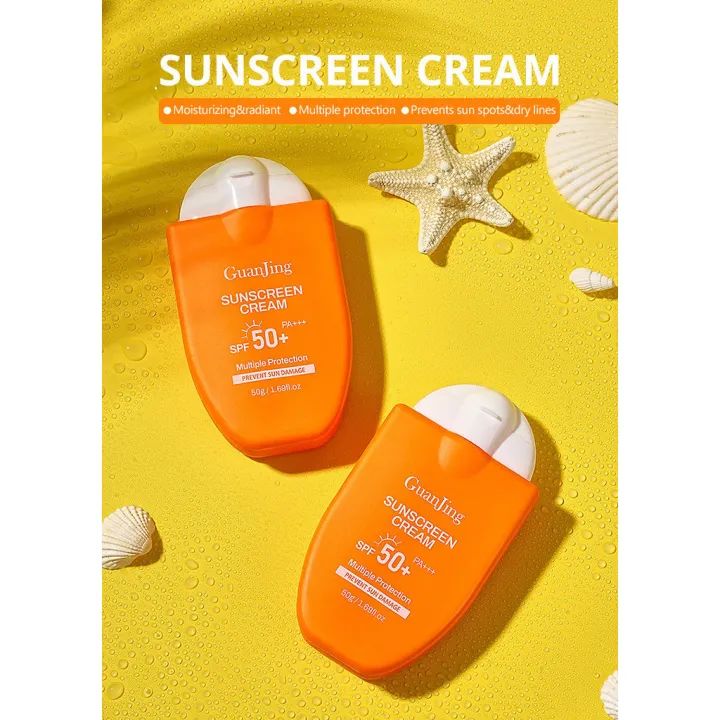 GuanJing%20Super%20Sunscreen%20Cream%20SPf%2050+%20PA+++%20UeVA&UVB%20Multiple%20Protection%2050g%20-%20Image%206