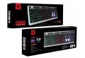 Jedel K500 USB Wired Suspended Keycap Gaming Keyboard – RGB Backlit, Ergonomic Design for PC, Laptop & Desktop Gaming Setup. 