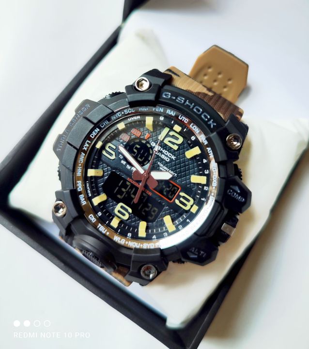 G Shock Commando Dual Time Sports Watch for Men