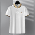 Becoolman-men's classic version classic polo shirt short sleeve breathable cotton business leisure style short sleeve men Multi-style. 