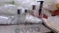 200ML  Black Cylindrical  Plastic Bottles + Chrome Atomiser Spray ANY AMOUNT. 