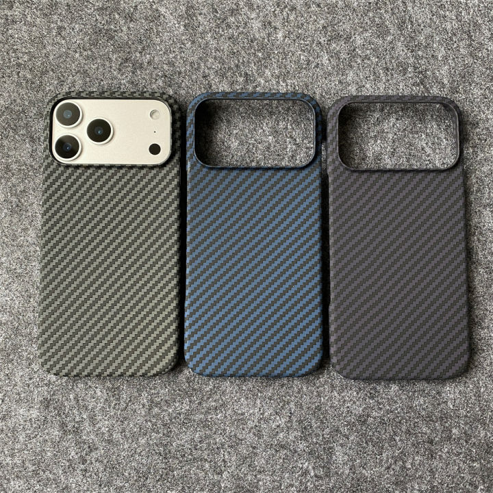 Shockproof%20Frameless%20Carbon%20Fiber%20Hard%20Phone%20Case%20for%20IPhone%20Air%2017%2016%2015%2014%20Plus%2013%2012%2011%20Pro%20Max%20Leather%20Protective%20%20Cover%20-%20Image%204