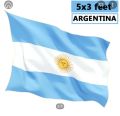 Argentina flag 5/3 feet. 