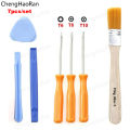 7pcs/set Torx T6 T8 T10 Security Screwdriver w/ Hole For Xbox One Series 360 S X Game Console Repairing Open Tool. 