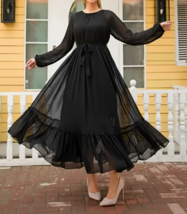 Chiffon%20Long%20Maxi%20Dress%20For%20Women's%20Party,%20Formal%20Wear%20-%20Image%205