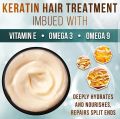 Romantic Color keratin hair mask professional treatment for hair repairs. 
