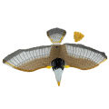 Flying Hawk Bird Repellent Hanging Eagle Flying Owl Repellent Scarer Decoy Repellent Pest Control Scarecrow Garden Decor. 