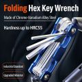 Outdoor folding portable tools, portable wrench pliers, hexagonal set, multifunctional screwdriver, universal size wrench. 