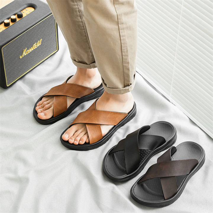 Men's%20Slippers%202025%20Summer%20Large%20Size%20Outdoor%20Beach%20Casual%20Sandals%20Trend%20Men%20Shoes%20Flat%20Non-slip%20Comfortable%20Shoes%20Zapatillas%20-%20Image%204