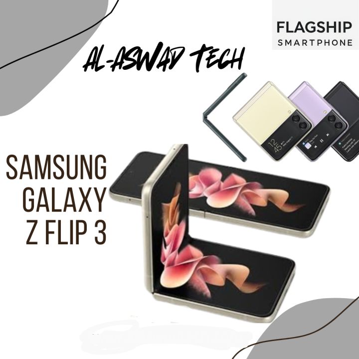 Samsung Galaxy z flip 3 | 8GB RAM | 128GB storage | dual sim approved | as good as new | without box | Al-Aswad tech's flagship phone