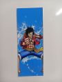 One peace anime Luffy Bookmarks - Pack of 4 - (Size: 15 x 5 cm). 