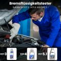 Brake Fluid Tester Pen 5 LED Mini Indicator For Car Repairs Tools Vehicle Auto Automotive Testing Tool. 