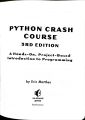 Python Crash Course. 