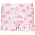 Girls 3 Pack Mermaid White Swan Boxer Cotton Underwear. 