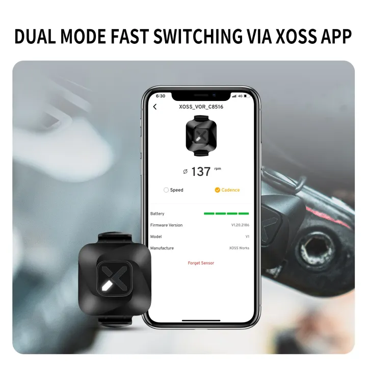 XOSS%20Vortex%20Speed%20Cadence%20Sensor%20for%20Bicycle%20Computer%20IPX7%20Waterproof%20300Hrs%20Battery%20Life%20Bluetooth%20ANT+%20Bike%20Accessories%20MTB%20-%20Image%205