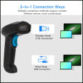 2D Wireless Barcode Scanner Reader Handheld QR Code Scanner 1D/2D Barcode Reader PDF417Scanner Wireless 2d Reader Portable. 