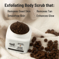 Chemist at Play Exfoliating Body Scrub - 75GM (Natural AHAs + Coffee + Brown Sugar + Ceramides). 