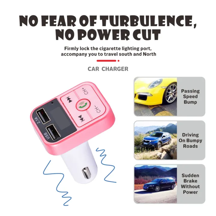 Portable%20Bluetooth%20Car%20MP3%20Player%20Radio%20Modulator%205.3%20FM%20Transimitter%20Dual%20USB%20Fast%20Charger%20Audio%20Receiver%20Handsfree%20Multicolour%20-%20Image%205