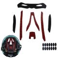 21Pcs/Set Bicycle Motorcycle Sport Sponge Helmet Inner Padding Foam Pads Kits Lining Protection Tool.