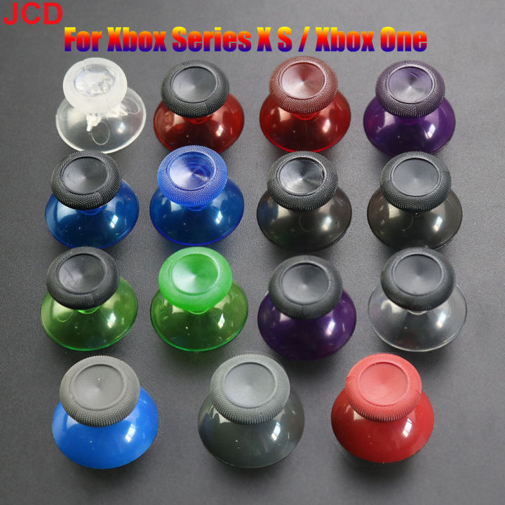 JCD 2pcs For Xbox One Xbox Series X S XSS GamePad Controller 3D Analog Thumb Sticks Grip Joystick Cap ThumbSticks Cover Replace