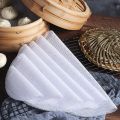 5Pcs Round Non Stick Silicone Steamer Pad 20/28/48cm Reusable Dim Sum Paper Restaurant Steamers Net Liner Kitchen Cooking Tool.