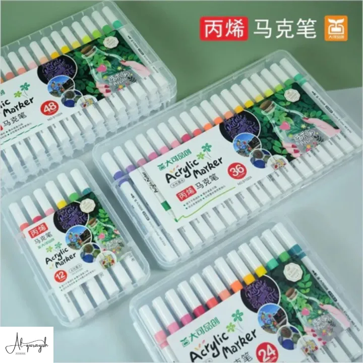 Alquraysh%20Premium%20Quality%20With%20Plastic%20Box%20Packing,%20%20Acrylic%20Markers%20box,%20Acrylic%20Marker%20a%20Set%20of%2012/24%20Good%20Quality,%20Acrylic%20Colours%20,%20Acrylic%20Paint%20set,%20Acrylic%20Markers.%20-%20Image%204