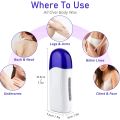 Portable Wax Warmer for Hair Removal Electric Roll On Wax Heater Home Depilatory Waxing Kit for Women and Men by. 