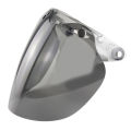 Open Face Helmet Visor Motorcycle Helmet Bubble Lens 3-Snap Bubble Wind Shield Visor Anti-UV /Anti-fog Motorcycle Helmet Lens. 