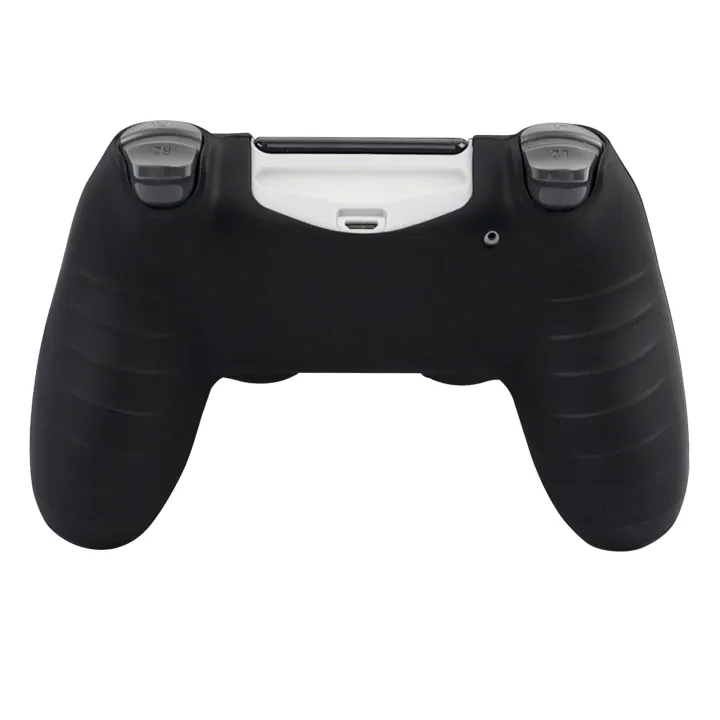 Laser%20Carving%20Soft%20Silicone%20Control%20Cover%20For%20Playstation%204%20Controller%20PS4%20Gamepad%20Skin%20with%20Joystick%20Grip%20Caps%20-%20Image%203