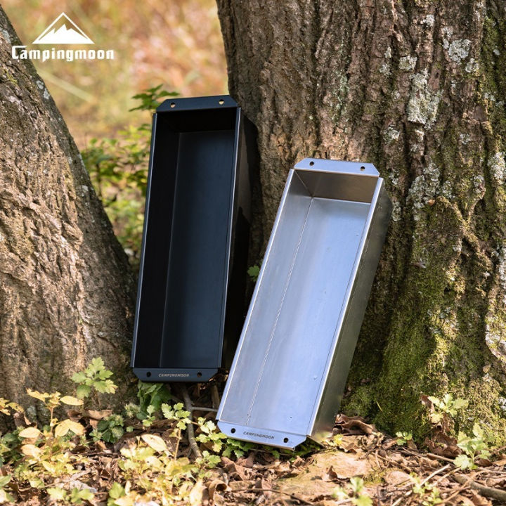 CAMPINGMOON CK-11 Outdoor Camping Travel Picnic Cutlery Utensil Stainless Steel Food Container Vegetable Box